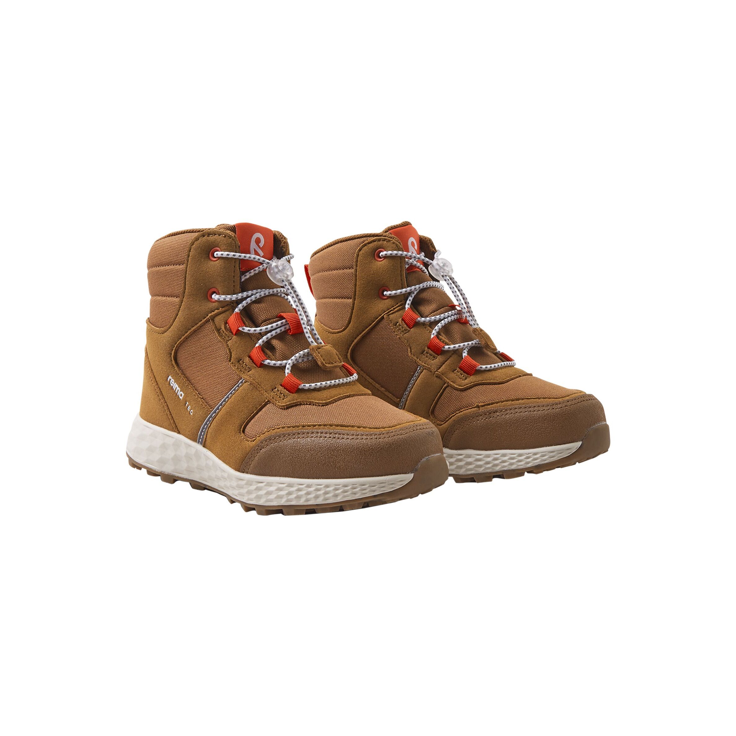 6438429834632 - reima Schnürschuhe Ehtii in mittelbraun Stiefel für Jungen