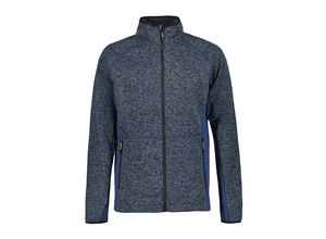 6438549411522 - ICEPEAK BODE Herren Midlayer Strickfleecejacke petrol (Größe M)