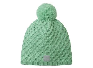 6438557034799 - - Wollmütze NYKSUND in calm green Gr52