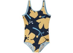 6438557062433 - - Badeanzug UIMAAN BLUMEN in navy Gr104