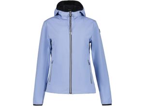 6438568005061 - Funktionsjacke atmungsaktiv Reißverschlusstaschen für Damen blau 38