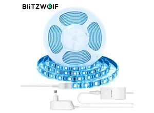 6443200832813 - BlitzWolf BW-LT11 2M Smart APP Control RGBW LED Strip Light Kit (2M EU-Stecker)