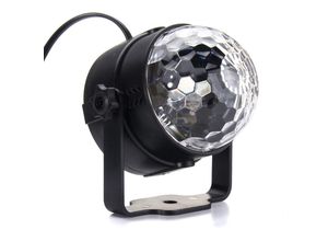 6443200977613 - UV Ball Bühnenlicht LED Rotierende Beleuchtung Fernbedienung Disco DJ Club Bar Show Lampe Party Dekoration AC110-240V (EU Stecker)