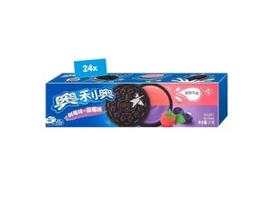 6901668005410 - Oreo Crystal Blueberry & Raspberry 97 g 24er Pack