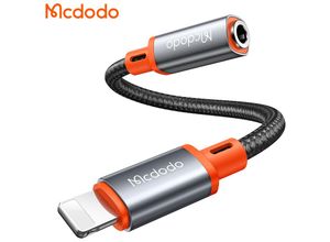 6921002607902 - Mcdodo CA-0790 Lightning-auf-DC35-Buchse DC-Audiokabeladapter Audiokabel Adapter grau