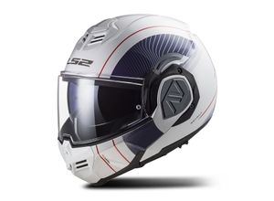 6923221122877 - Klapphelm FF906 ADVANT Cooper Matt Titanium-Weiß-Blau 6923221122877 - Klapphelm FF906 ADVANT Cooper Matt Titanium-Weiß-Blau