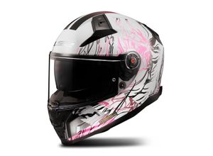 6923221128145 - Integralhelm FF811 VECTOR II DARFLO Weiß-Rosa 6923221128145 - Integralhelm FF811 VECTOR II DARFLO Weiß-Rosa