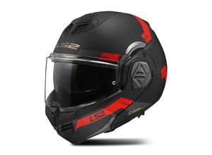 6923221129876 - Klapphelm FF906 ADVANT BEND Mattschwarz-Rot 6923221129876 - Klapphelm FF906 ADVANT BEND Mattschwarz-Rot