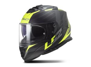 6923221131718 - Integralhelm FF800 Storm II Nerve Mattschwarz-HiVis Gelb