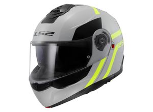 6923221186756 - Helm FF908 Strobe II Autox Grau-HiVis Gelb