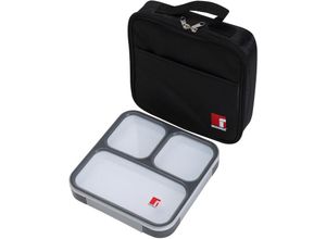 6924392044364 - Ultradünnes Luftdichtes Set 800ml + Isothermischer Beutel Schwarzer Wanderbus Aus Edelstahl