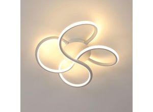 6926826306321 - Goeco - LED-Deckenleuchte 40W Kreatives Blumendesign LED-Deckenlampe Moderne LED-Deckenleuchte für Flur Schlafzimmer Küche Wohnzimmer Warmweiß