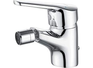 6927193209635 - Amirror Smart Ug - M15050 Roma Einhebel Bidetarmatur Bidet Wasserhahn mit Auslauf Höhe 56 mm Chrom Silber