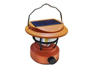 6927193449970 - Amirror Smart Ug - Solar-LED-Camping-Laterne helle tragbare Überlebenslaternen multifunktionale Retro-Camp-Lampe klein-orange