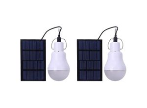 6927193450655 - Amirror Smart Ug - Wiederaufladbare Solarleuchten für Camping Außenbeleuchtung für Arbeit und Zuhause 2 Stück