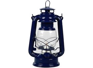 6927193450754 - Amirror Smart Ug - Kerosin-Lampe nostalgisches Retro-Eisen-Kunst-Ornament marineblau