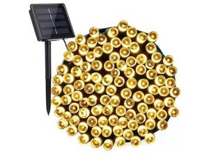 6927193451164 - Amirror Smart Ug - 20M Solar Lichterkette Außen 200 led Lichterkette Außen Solar Warmweiß 8 Modi Led Lichterkette Solar Außen Lichterkette Deko für