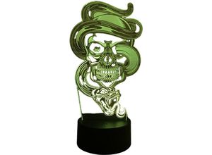 6927193453908 - Amirror Smart Ug - Halloween Schädel 3D Nachtlicht bunte Energiesparlampen 380