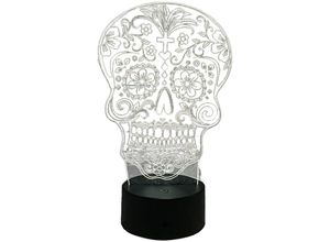 6927193453946 - Amirror Smart Ug - Halloween Schädel 3D Nachtlicht bunte Energiesparlampen 66