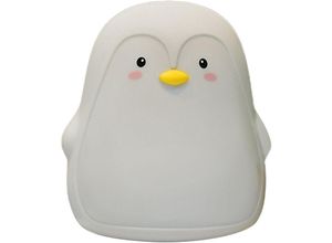 6927193454004 - Amirror Smart Ug - Einfaches Pinguin-Silikon-Nachtlicht Schlafzimmer-Stimmungslicht grau