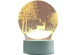 6927193454523 - Amirror Smart Ug - 3D-Nachtlicht kleine Tischlampe kreatives Geschenk neuartig und eigenartig style3