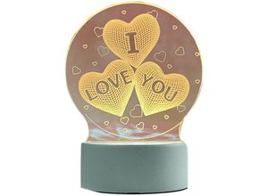 6927193454585 - Amirror Smart Ug - Kreatives Geschenk 3D-Nachtlicht neuartige und besondere kleine LED-Tischlampe style1