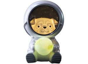 6927193454615 - Amirror Smart Ug - Spaceman LED-Nachtlicht Astronauten-Nachtlicht Harz-Ornament Hund