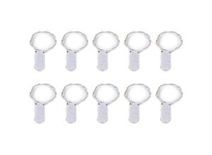 6927193456947 - Amirror Smart Ug - 10 Pack batteriebetriebene Lichterketten 10 Fuß 30 LEDs für diy Hochzeit Party Schlafzimmer Weihnachten weißes Licht