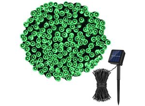 6927193458521 - Amirror Smart Ug - Weihnachts-Solar-LED-Lichterkette 72 Fuß 200 led 8 Modi Lichterkette für Garten Zaun Balkon grünes Licht