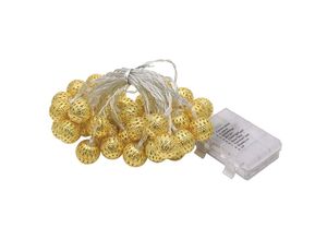 6927193459368 - Weihnachtslichterkette für Außendekoration 196 Fuß 40 LEDs batteriebetrieben für Garten Terrasse Pavillon warmes Licht