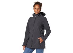 6927888904944 - Große Größen Softshelljacke anthrazit meliert Gr40