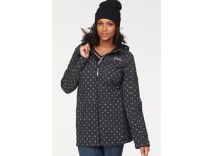 6927888919221 - Große Größen Softshelljacke schwarz bedruckt Gr42