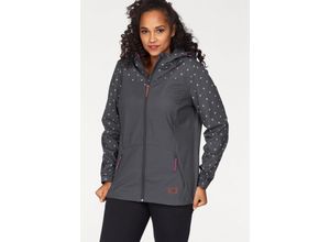 6927888956646 - Große Größen Ocean Sportswear Softshelljacke anthrazit Gr58