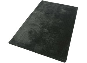 6928549642212 - Hochflor-Teppich ESPRIT Relaxx Teppiche Gr B L 160 cm x 230 cm 25 mm 1 St grün (anthrazit grün) Esszimmerteppiche Wohnzimmer sehr große Farbauswahl weicher dichter Hochflor