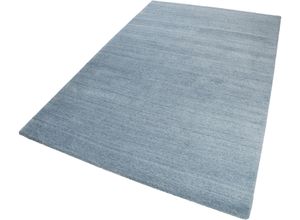 6928549644469 - Teppich ESPRIT Loft Teppiche Gr B L 120 cm x 170 cm 20 mm 1 St blau (blau meliert) Esszimmerteppiche Wohnzimmer große Farbauswahl sehr weicher Flor dicht gewebt robust