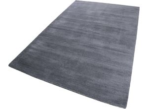 6928549645480 - Teppich ESPRIT Loft Teppiche Gr B L 120 cm x 170 cm 20 mm 1 St grau (dunkelgrau) Esszimmerteppiche Wohnzimmer große Farbauswahl sehr weicher Flor dicht gewebt robust