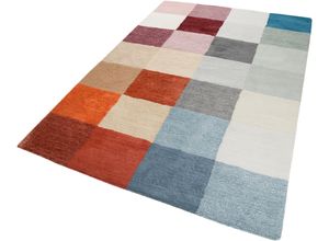 6928549646067 - Teppich ESPRIT Loft Karo Teppiche Gr B L 130 cm x 190 cm 20 mm 1 St bunt (multi) Esszimmerteppiche Wohnzimmer kariert sehr weicher Flor dicht gewebt robust