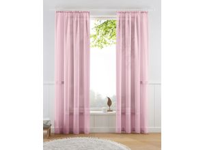 6930325421164 - my home Gardine »TENDER« (1 St) Leinen Optik mit Struktur monochrom Bestseller