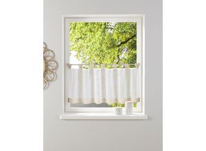 6930325424837 - my home Scheibengardine »Bitola« (1 St) Fertiggardine transparent