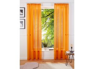 6930325425346 - my home Gardine »TENDER« (1 St) Leinen Optik mit Struktur monochrom Bestseller