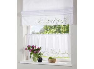 6930325909174 - Home affaire Scheibengardine »Neapel« (1 St) halbtransparent Seiden Optik 6930325909174 - Home affaire Scheibengardine »Neapel« (1 St) halbtransparent Seiden Optik