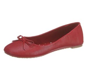 6930547674638 - Große Größen Ballerina rot Gr40