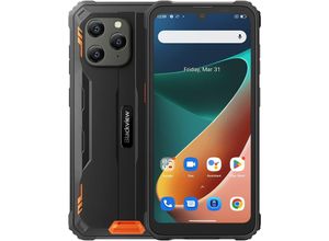 6931548311508 - BV5300 pro Orange Rugged Smartphone Outdoorhandy mit 7 GB RAM und 64 GB Speicherplatz