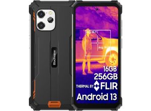 6931548313526 - BV8900 Orange Rugged Octa Core Smartphone Outdoorhandy mit 8 GB RAM und 256 GB Speicher