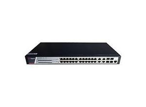 6931847161682 - Pro Series DS-3E2528P(B) - Switch - managed - 24 x 10 100 1000 (PoE+) + 4 x Combo Gigabit SFP RJ-45 - an Rack montierbar - PoE+ (370 W)