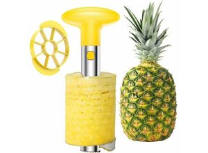 6931922304782 - Easy Kitchen Tool Edelstahl Obst Ananas Schäler Corer Slicer Cutter - Ulisem