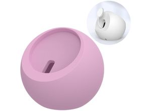 6932112104014 - Choetech - MagSafe Induktiver Ladeständer für iPhone und Apple Watch Ladeständer Handyhalter Ständer Rosa