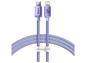 6932172602765 - Kabel für schnelles Laden und Datenübertragung USB-C Iphone Lightning 20W 12m lila