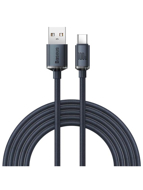 6932172602833 - Kabel für schnelles Laden und Datenübertragung USB USB-C 100W 2m schwarz