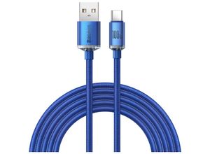 6932172602840 - USB - USB-C-Kabel für schnelles Laden und Datenübertragung 2 m blau